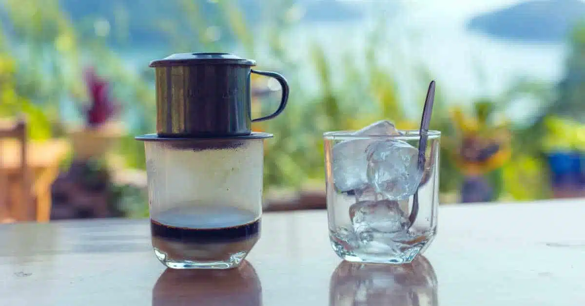 Phin for Vietnamese coffee, how to use a Phin, how to make Vietnamese coffee