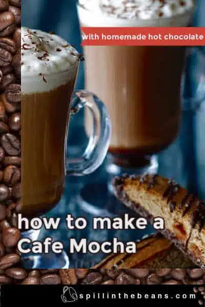 how to make a cafe mocha, cafe mocha recipes, mochaccino recipes