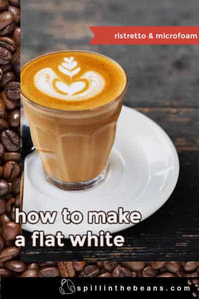 what's in a flat white, flat white, how to make a flat white flat white coffee