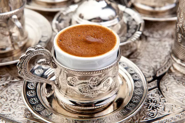 Turkish coffee, Christmas Turkish coffee, Turkish coffee variation