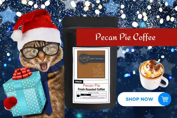 pecan pie coffee, pecan pie flavored coffee