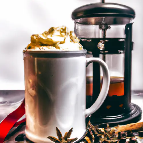 Festive Spice Delight French Press Coffee, recipe for French Press Christmas Coffee