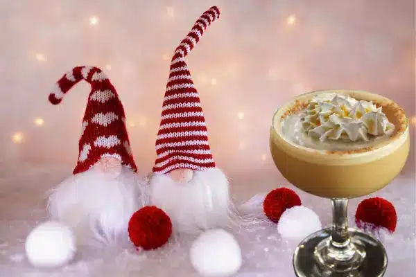caramel coffee cocktail, Christmas cocktails
