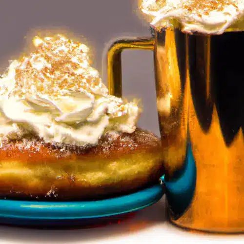 recipe for festive donut wonderland coffee, recipe for donut coffee