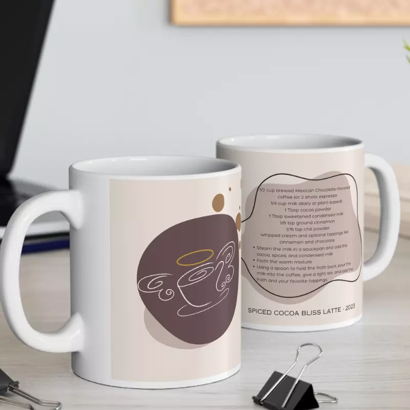 coffee mug, coffee recipe mug