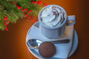 Jingle Spice Whiskey Cocoa Buzz, Christmas coffee, whiskey coffee